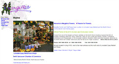 Desktop Screenshot of margittasflowers.com